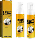 Multi-purpose Foam Cleaner Car Interior CleanersUpholstery Cleaners for Cars SeatsEspuma Para Limpiar Asientos De Carro (2 100ML)