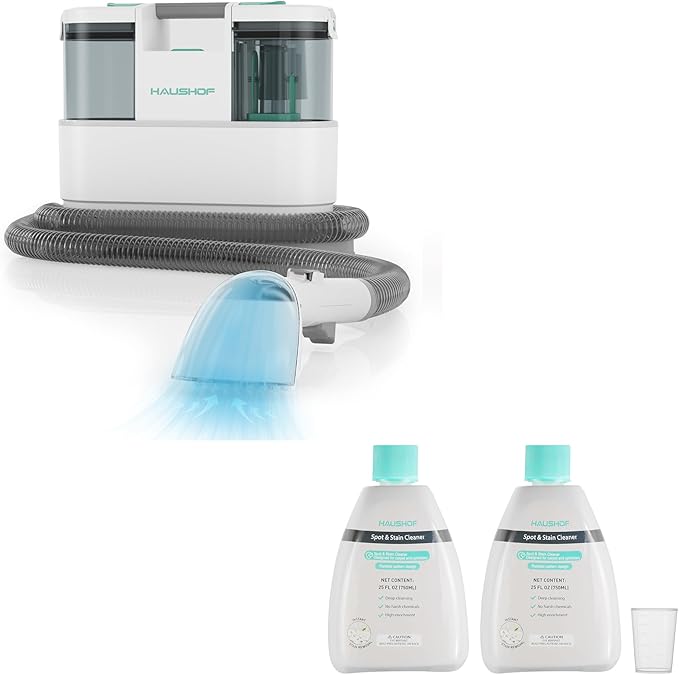 Carpet &amp Upholstery Cleaner &amp Stain Cleaner – Deep Cleaning Combo for Stains &amp Odors