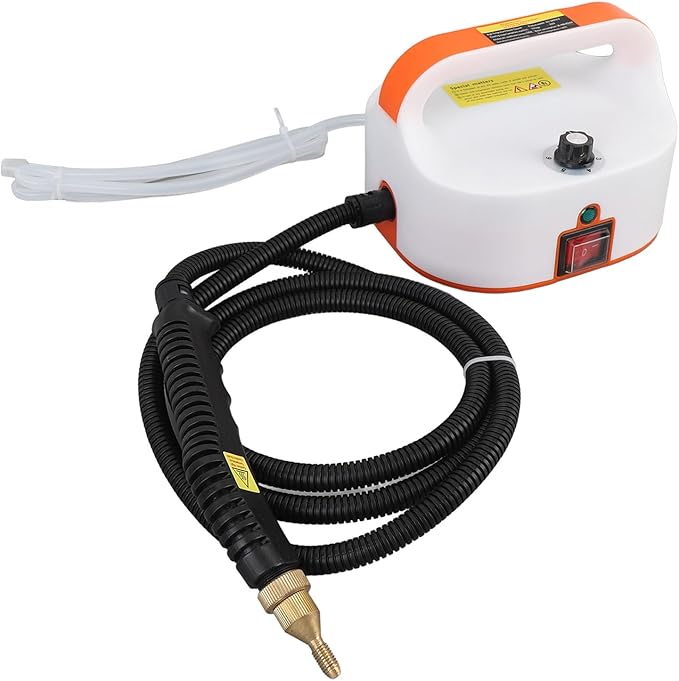 Multipurpose Steam Cleaner Portable 6 Speed Knob Handheld Pressurized Cleaning Machine High Temperature Deep Clean for Kitchen Air Conditioner Refrigerator Stove Bathroom