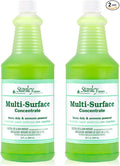 Stanley Home Products Try-It Premium Multi-Surface Cleaner Concentrate - Professional All-Purpose Floor Countertop &amp Tile Cleaner For Cleaning Vinyl Ceramic and Grout (2 Pack)