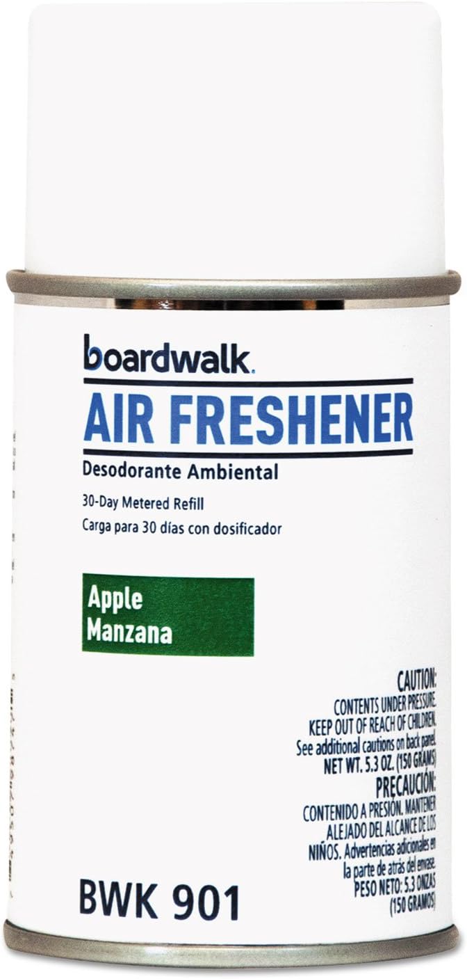 Metered Air Freshener Refill Apple Harvest 5.3 oz Aerosol 12/Carton