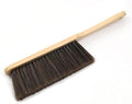 Whisk Broom Hand Held Hand Broom Wood Drafting Brush Soft Bristles Not Easy to Fall Off Bench(Bed Brush A)