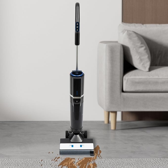 Vacuum Mop Cordless 3-in-1 Wet Dry Vacuum Mop Multi-Surface and Hardwood Floor Cleaner Vacuum Mop All in One for Hardwood Tile Area Rug &amp More