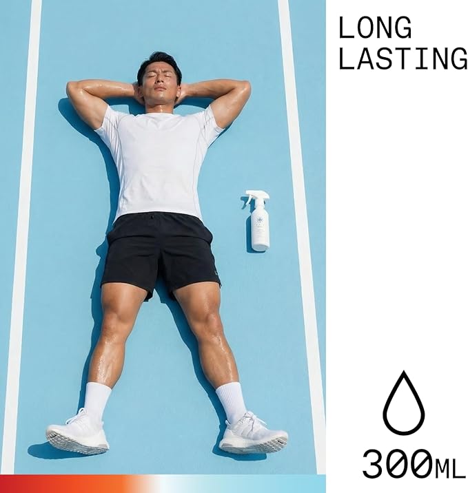 Fabric Cooling Spray powered by Freeze Tech – Alcohol-Free Fabric Mist for Clothes and Sportswear – Lightweight Quick-Dry Formula with Mint Scent (10oz / 300mL)