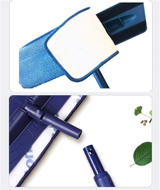 Swivel Head Self Cleaning Magic Mop for Wet &amp Dry CleaningSafe on All Surfaces