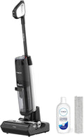 Tineco Floor ONE S7 FlashDry Smart Cordless Wet Dry Vacuum Cleaner Long Runtime Great for Sticky Messes Self-Cleaning 158℉Hot Air FlashDrying Dual-Sided Edge Cleaning Extended Battery Lifespan