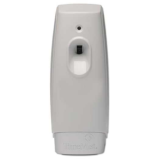 TimeMist White Settings Metered Dispenser Air Care System - (Case of 6) - 1047809 - Classic Metered Aerosol Fragrance Dispenser Keeps Your Spaces Smelling Fresh Clean &amp Healthy