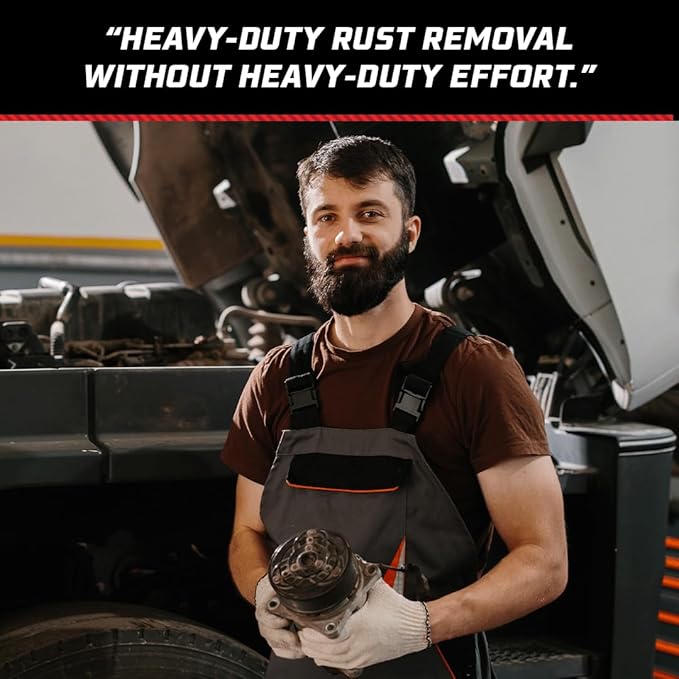 FORGED HIGH-TEST™ Extra Heavy-Duty Rust Remover 8.96 pounds (Pack of 1) | 128 oz. | Auto Parts Hardware Restoration &amp More!