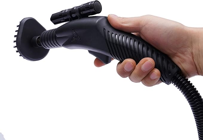 Steam Carpet CleanerBlack Vacuum Cleaner Carpet for FloorHandheld SCleaner Machine for Clean Stoves &amp Hoods &amp Windows &amp Bathrooms &amp CarsEtc (16. 92*9. 29*7. 28IN)