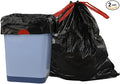 Teyyvn Black Drawstring Trash Bags 4 Gallon 220 Counts
