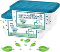 Indoor Air Purification Dust Removal Magic Box Dust Control Odor Absorbing Magic Box Plant Extract Formula Multi-Purpose Room Deodorizer for Home Bedroom Closet Office (350g*2pcs)