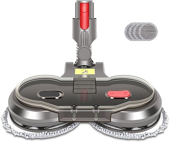 Electric Mop Head Attachment Compatible with Dyson Vacuum Cleaner V7 V8 V10 V11 Including Water Tank