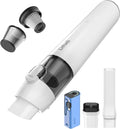 LiTHELi Handheld Vacuum Cleaner Cordless10000Pa Suction Power with Rechargeable U Battery Ultra Lightweight Mini Car Vacuumfor Car Home Pet and Other Crevices Blue