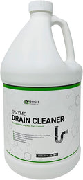 Bosh Chemical Enzyme Drain Cleaner | Attacks Grease Fats and Paper Buildup in Drains Septic Tanks Grease Traps Pipes | Odor Control (1 Gallon)
