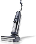 Tineco Floor ONE S5 Smart Cordless Wet Dry Vacuum Cleaner and Mop for Hard Floors Digital Display Long Run Time Great for Sticky Messes and Pet Hair Space-Saving Design Blue