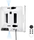 Window Cleaning Robot 3000Pa Suction Auto Water Spray Intelligent Path Planning3 ModesRemote Control&ampSafety Rope–Efficient Glass Cleaner for High-Rise/Frameless/Home Glass with Portable Case