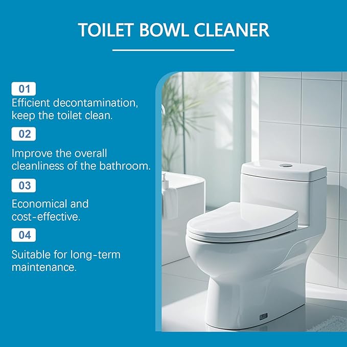Toilet Cleaning Powder By Deep Penetrates Crevices Improves Odors Simple Operation(3pcs)