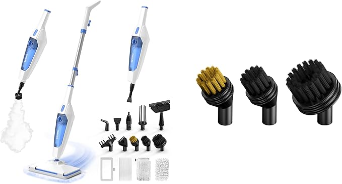 SENMO Steam Mop with Extra Cleaning Brushes*3