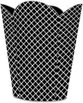 Marye-Kelley WB2602 - Chelsea Black Wastepaper Basket