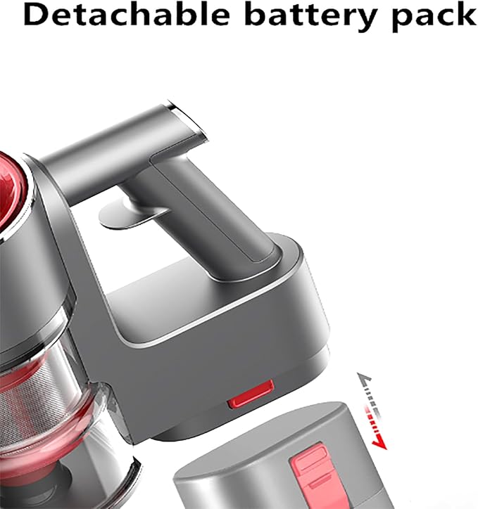 Lightweight Stick Vacuum 19 Kpa Cordless Vacuum Cleaner with Handle Powerful Suction 150W Brushless Motor Up To 45min Runtime Double Gear Speed and Easy Storage For Sofas Car and Hard Floor
