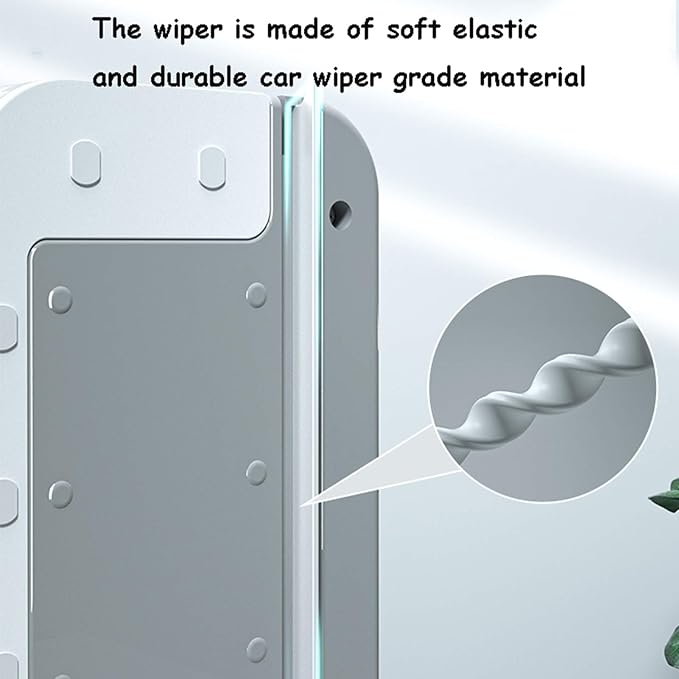 Window Cleaner Wipers Double-Sided Window Glass Cleaning Bursh Cleaner Household Cleaning Windows ToolsGlass Double-Sided WiperFits Thickness Single/Double Glass