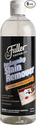 Fuller Brush Pre-Laundry Stain Remover - Color Safe Pre Wash Fabric Treatment for Quick &amp Easy Dirt Spot Removal - Cleans Rust Grease Ink Coffee &amp Oil On Clothes &amp Sheets (Pack of 6)