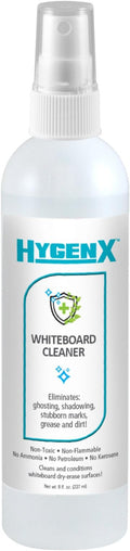 HygenX Whiteboard Cleaner - 8 Oz. Refillable Spray Bottle