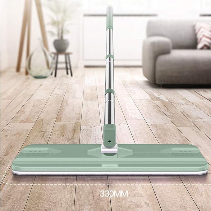 Flat Mop Fiber Cleaning Household Hand Washed Wooden Floor Lazy