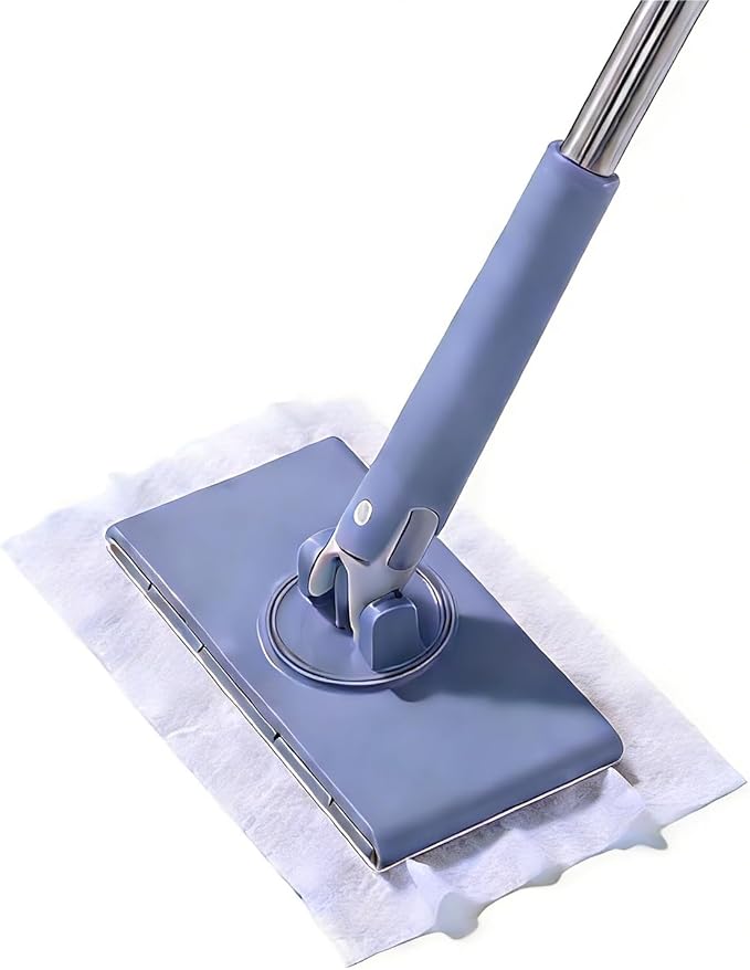 Automatic Cloth Changing Mini Mop Convenient Cloth Changing Mini Mop for Bathroom Kitchen