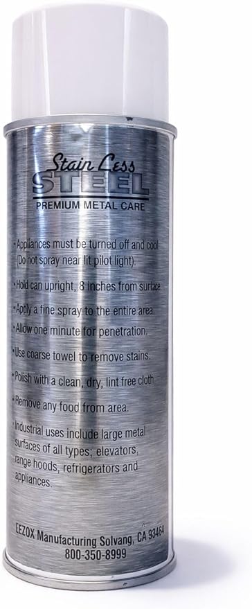 Stain Less Steel Premium Metal Care - 18oz Aerosol