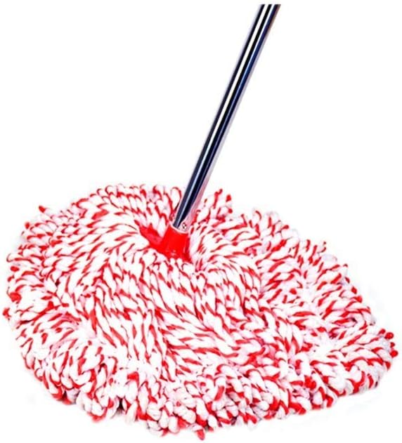 Mop Manual Stainless Steel mop Household Wet and Dry use a Cotton Wide