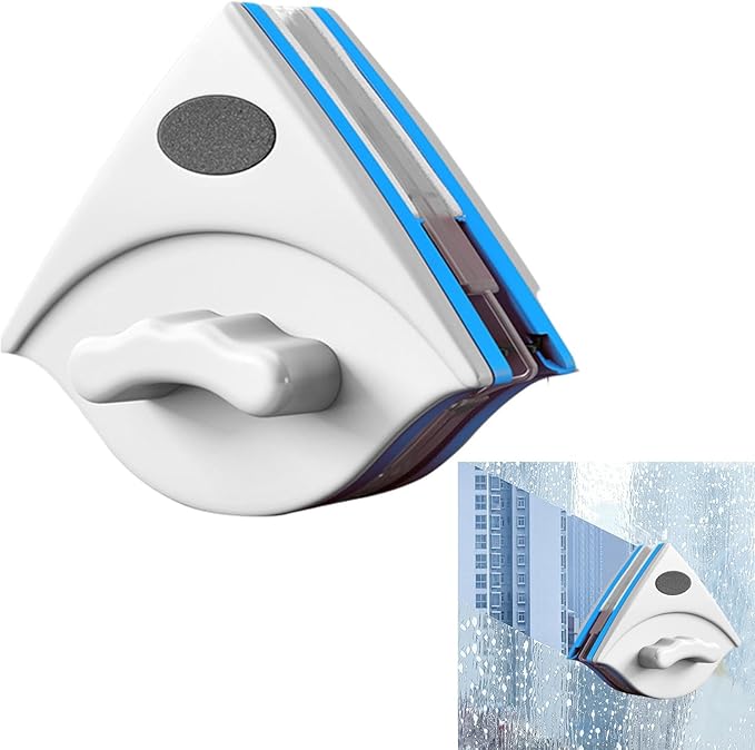 Magnetic Window Cleaning Brush - Double-Sided Window Glass Magnetic Wipers | Home Cleaner Tool for Hotel Apartment
