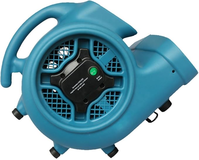 XPOWER P-450NT Freshen Aire 1/3 HP Scented Air Mover with Ionizer Timer &amp Freshener Beads Refill (Key Lime 8 oz)