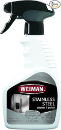 Weiman Stainless Steel Cleaner &amp Polish 22 fl oz ( UltraQuality Pack of 3)