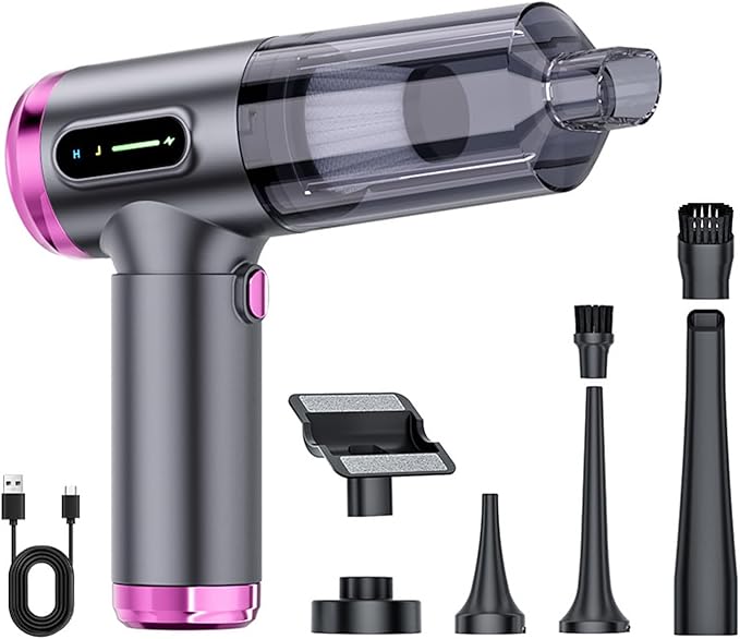 Car Vacuums Cleaner 17000PA Handheld Vacuum Cordless Powerful Scution Rechargeable