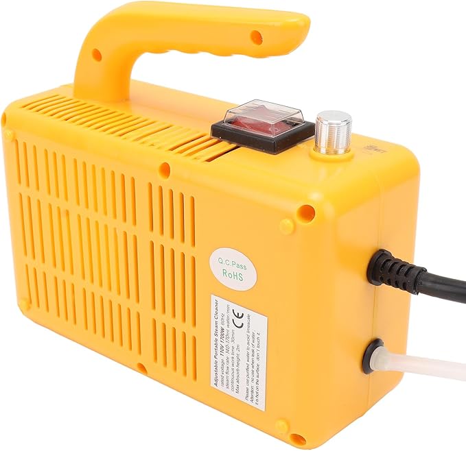 High Pressure Steam Cleaner For Car Portable Cleaning Machine Adjustable Handheld Pressurized Steam Cleaner Tankless Cleaning Machine For Home Car Detailing Kitchen Appliances