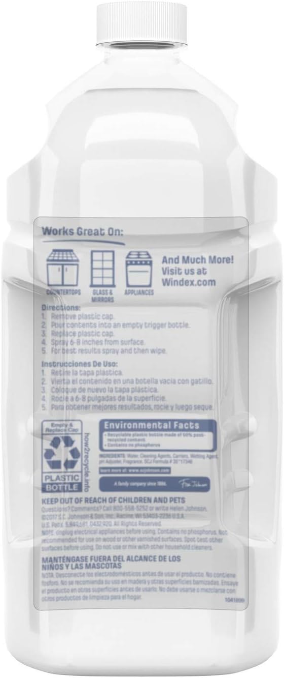 Windex Vinegar Multi-Surface Cleaner Refill 2 L (2)