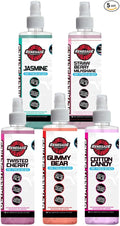 Renegade Products Fruit &amp Floral Air Freshener Bundle – 5-Pack Spray Set for Cars Trucks &amp Home – Includes Jasmine Strawberry Twisted Cherry Cotton Candy &amp Gummy Bear