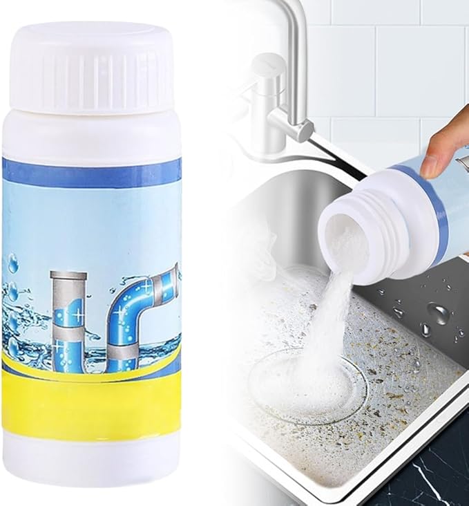Sink Drain Cleaner 2025 Upgraded Sink and Drains Cleaner Multi-functional Powerful Pipe Unclogging Agent Drains Foam Cleaner for Kitchen Toilet and Pipes Cleaning Tool (1PCS)