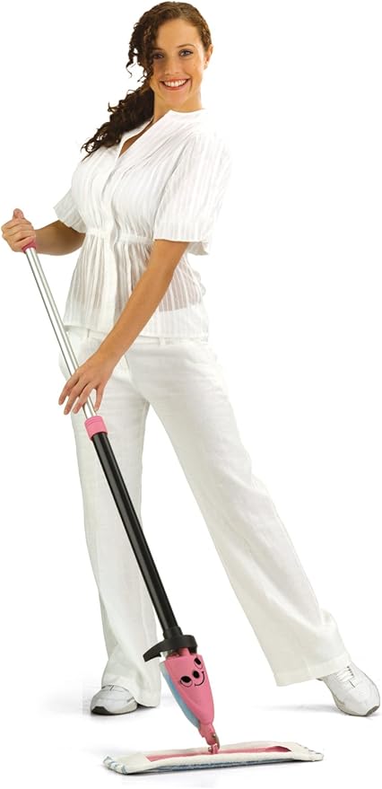 Numatic 629349 Hetty Manual Spray Mop 1 Year Warranty Pink