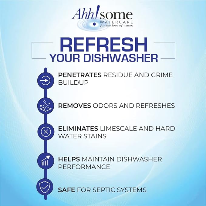 2 in 1 Washing Machine/Dishwasher Bio Cleaner &amp Deodorizer Gel 24 Cleanings in a single container Septic Safe Formula to clean inside out of Front End Top End HE Washing Machines and Dishwashe