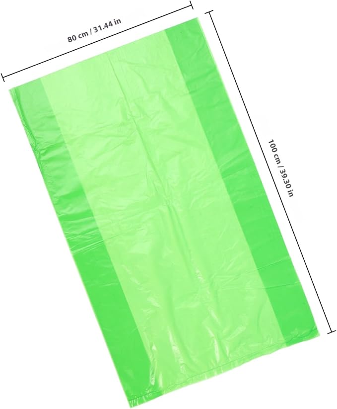 50pcs Thickened Tear-resistant Garbage Bags Large Kitchen Trash Bags for Bathroom Bedroom Office Hotel Use PE Material Liners