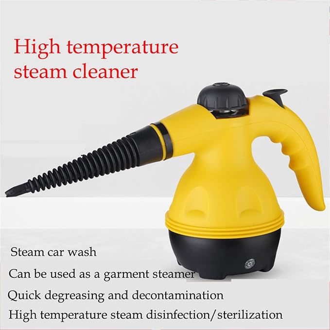 Steam Cleaning High Pressure Electric Steam Cleaner Portable Handheld Steamer for Home Multi Purpose Air Conditioner Appliances Cleaning Tool