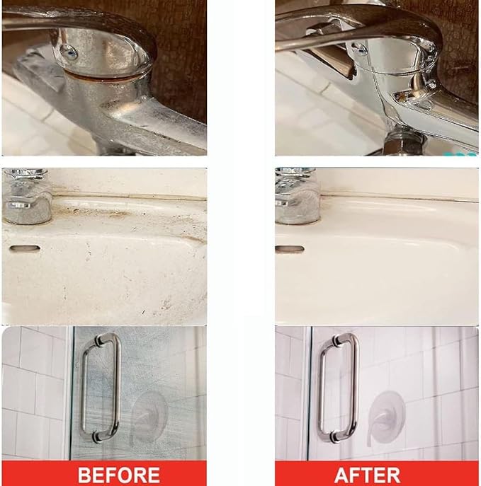 Stubborn Stains Cleaner - Bathroom Descaler Cleaner Limescale Cleaner Luckydogs Multipurpose Bathroom Foam Cleaner All-Purpose Bathroom Descaler Foam Cleaner Spray (5 bottle)