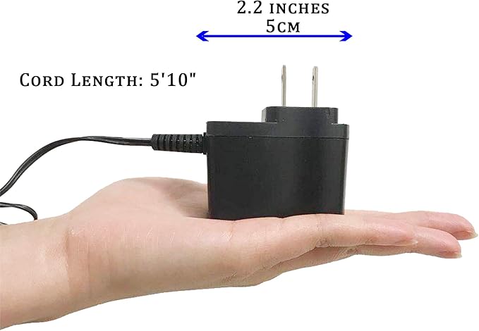 iTouchless AC Power Adapter for Automatic Sensor Trash Can Official and Certified Fits all iTouchless Sensor Garbage Bin for Battery-Free Operation