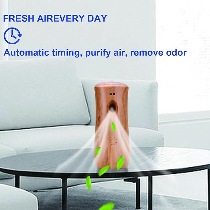 Automatic Air Freshener Spray Dispenser Free Standing or Wall Mounted Automatic Aerosol Spray Dispenser for Home Indoor Bathrooms Offices Hotels and Commercial Places (Z-03)