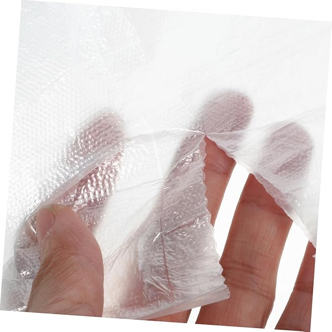 BETOOKY Thickened Plastic Kitchen Trash Bags 300pcs (45x50cm) White Small Wastebasket Liners for Bathroom Bedroom Office Use