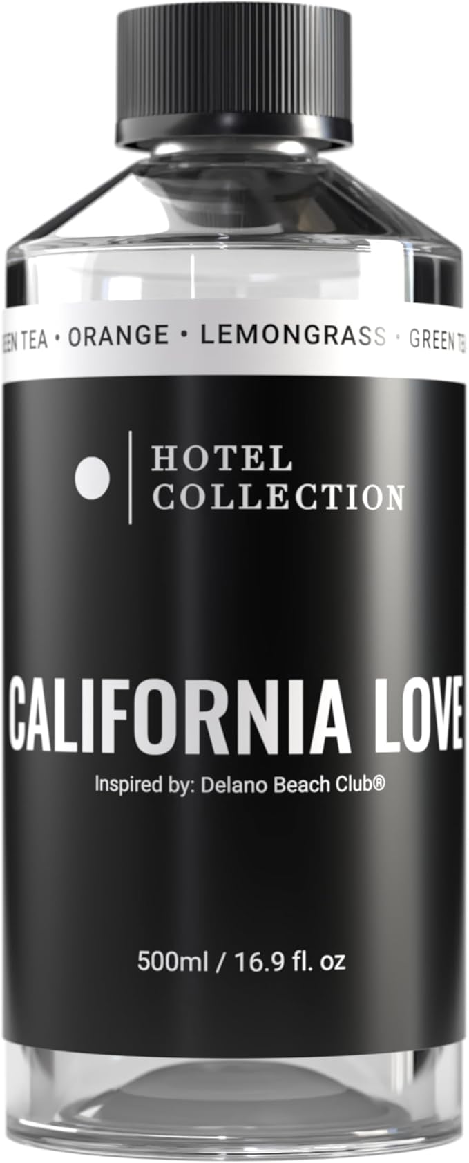 Hotel Collection Diffuser Oil - California Love - Aromatherapy Essential Fragrance Oil - Green Tea Orange and Lemongrass - 500mL 16.9 Fl oz