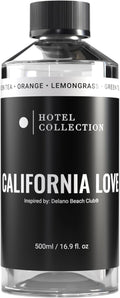 Hotel Collection Diffuser Oil - California Love - Aromatherapy Essential Fragrance Oil - Green Tea Orange and Lemongrass - 500mL 16.9 Fl oz