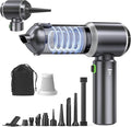 Car Vacuum Portable Cordless Small Handheld Vacuum Cleaner with 24000PA High Power Suction Mini Vacuum Cordless Rechargeable with One-Touch Empty 10-in-1 Hand Vac for Car Home Office Dust